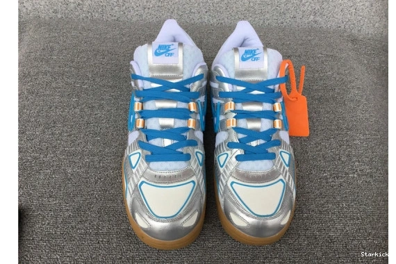 DUNK NIKE BLUE“ “”UNIVERSITY O-W RUBBER CU6015-100 AIR 0810